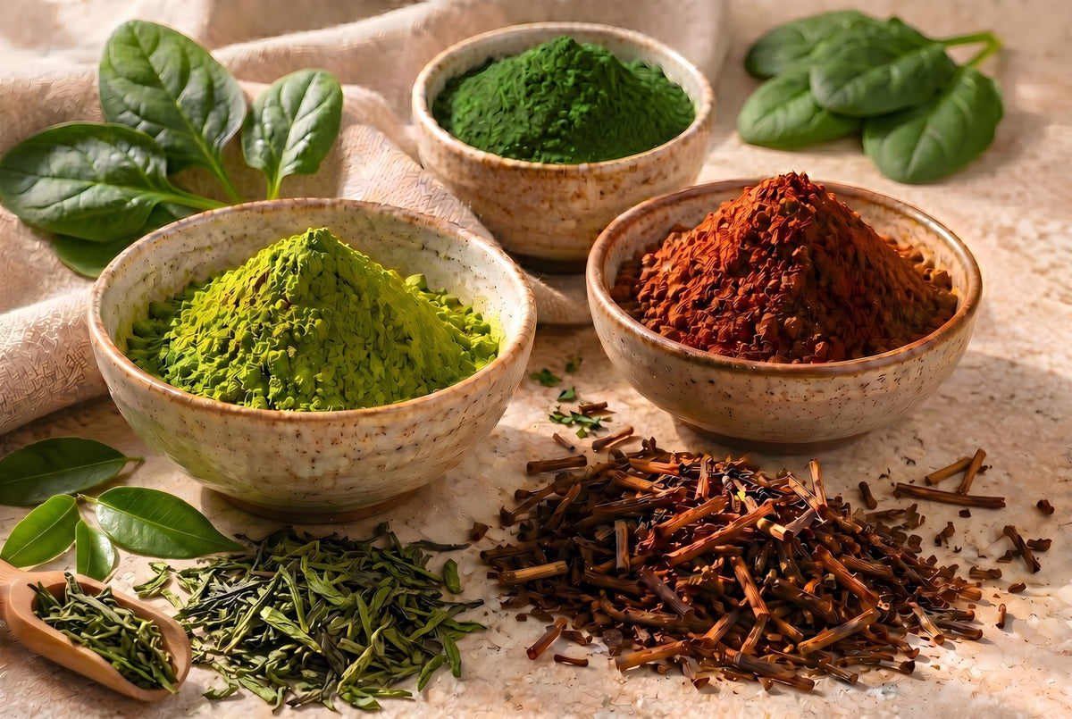 Groene thee & hojicha