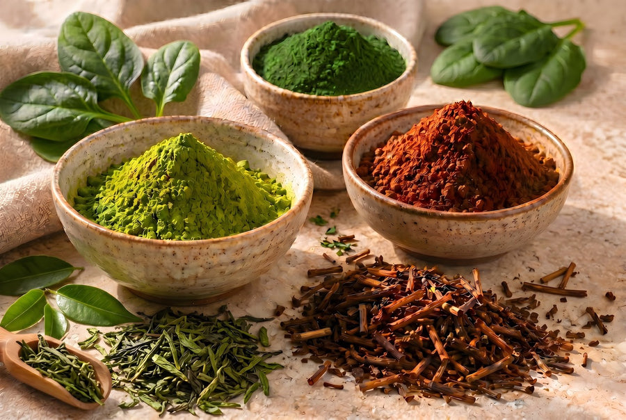 Groene thee & hojicha